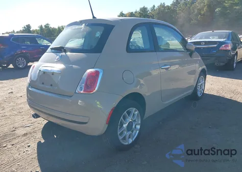 2012 Fiat 500 Pop from USA, damaged, VIN 3C3CFFAR1CT304056